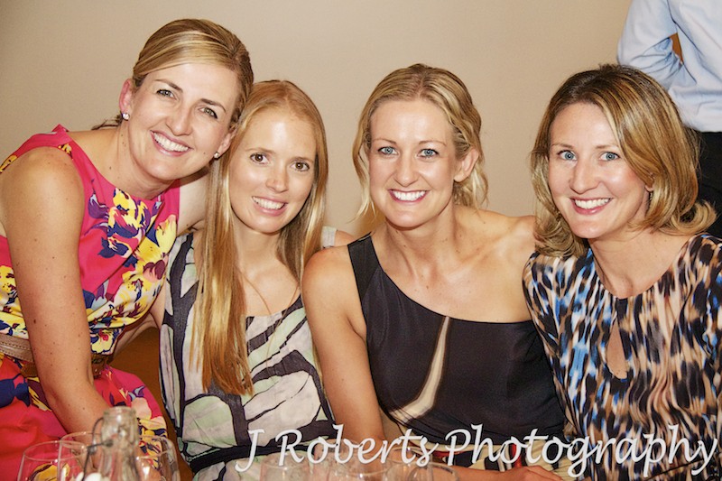 Group of cousins at wedding reception - wedding photography sydney